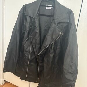 Women’s Black Leather Jacket - Princess Polly